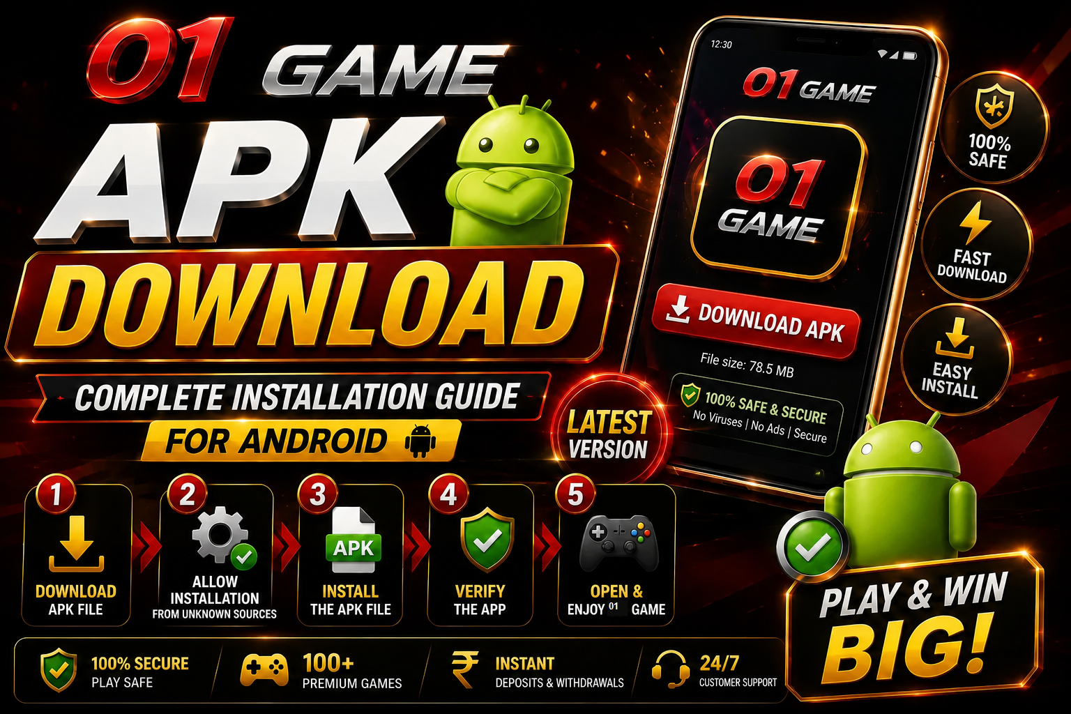 01GAME APK Latest Version: Safe Update Checklist